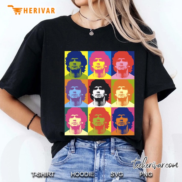 Maradona Ala Warhol Classic Ladies Tee