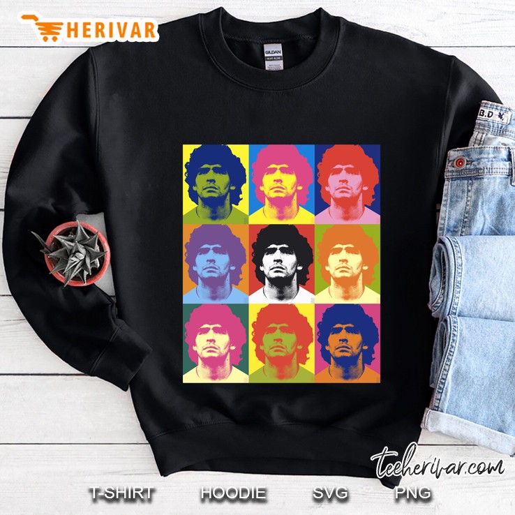 Maradona Ala Warhol Classic Sweatshirt