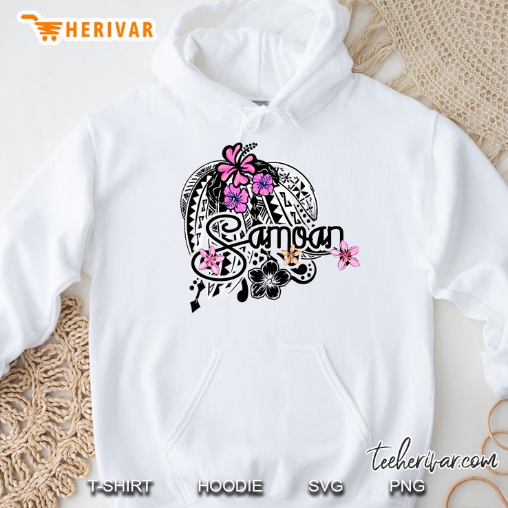 Vintage Samoan Tribal Collage Pullover Hoodie