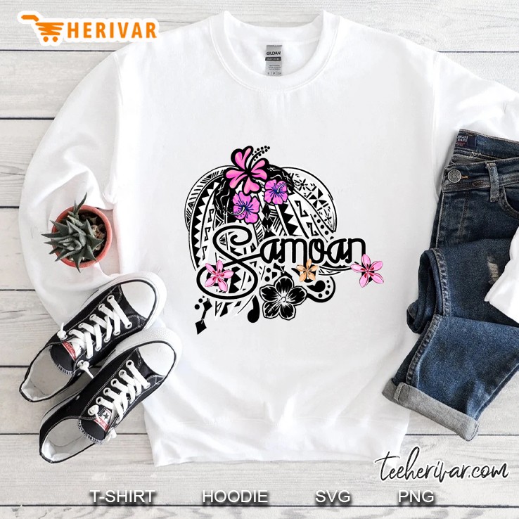 Vintage Samoan Tribal Collage Pullover Sweatshirt