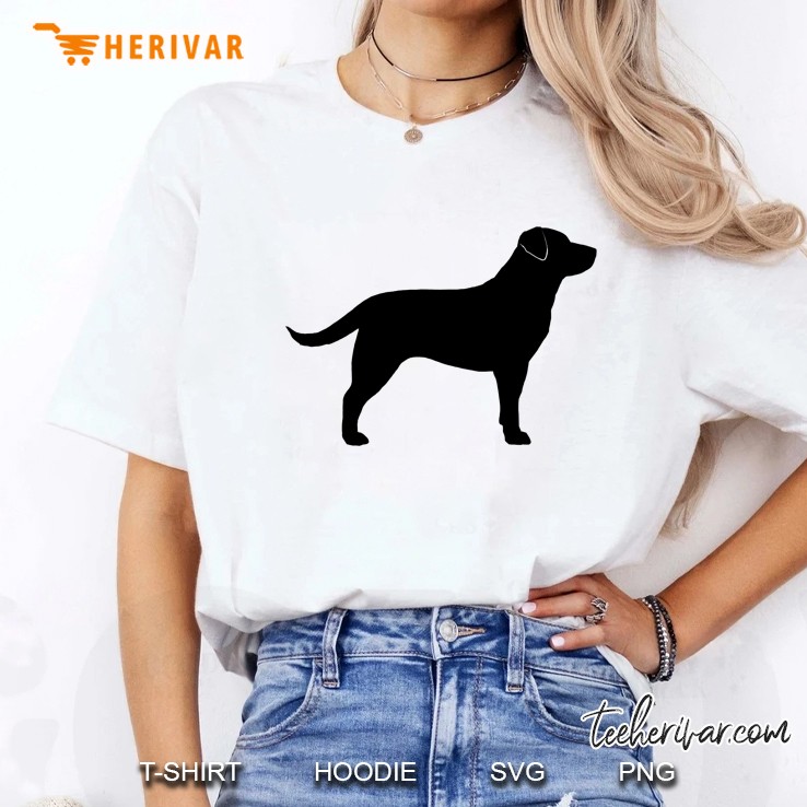 Black Labrador Retriever Silhouette(S) Hoodie