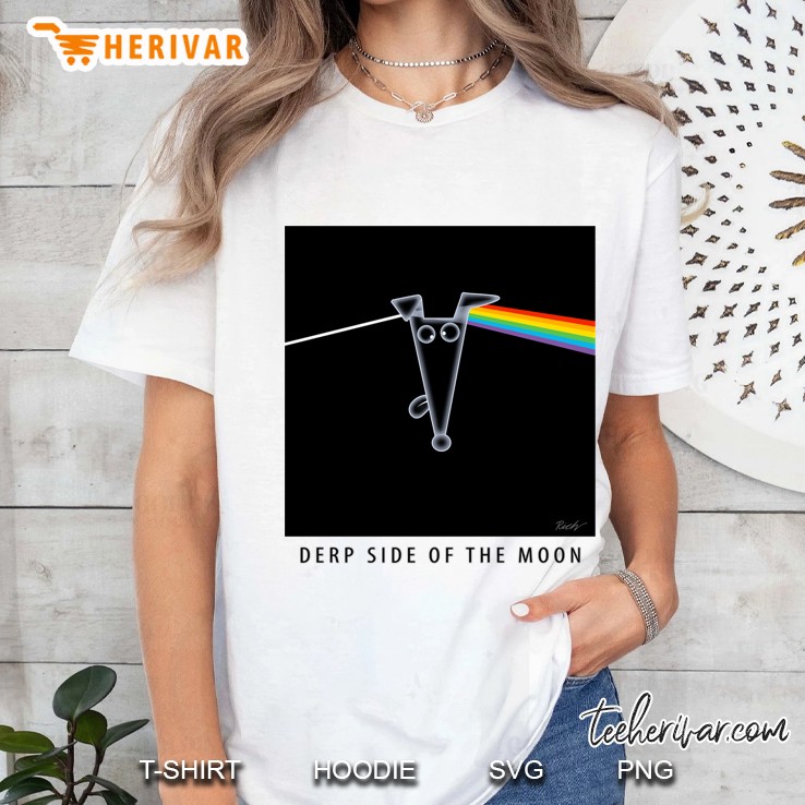 Derp Side Of The Moon Ladies Tee