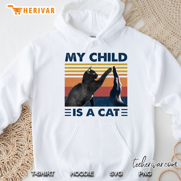 My Child Is A Cat Vintage Version Mugs