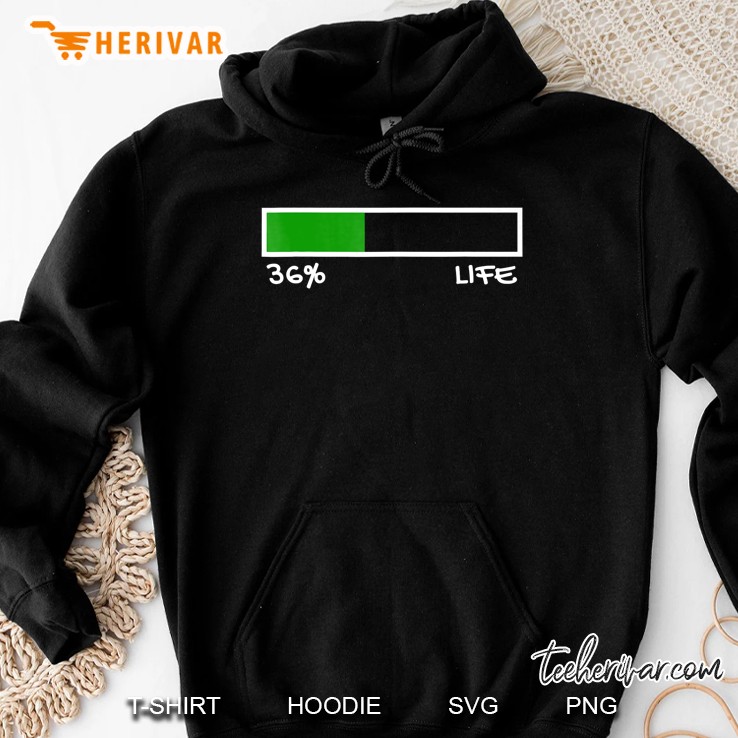 36 Life Shirt 28Th Birthday Shirt 28 Year Old Grad Hoodie