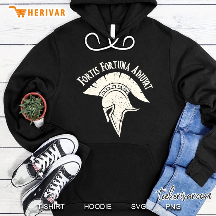 Fortis Fortuna Adiuvat Fortune Favors Tattoo Hoodie