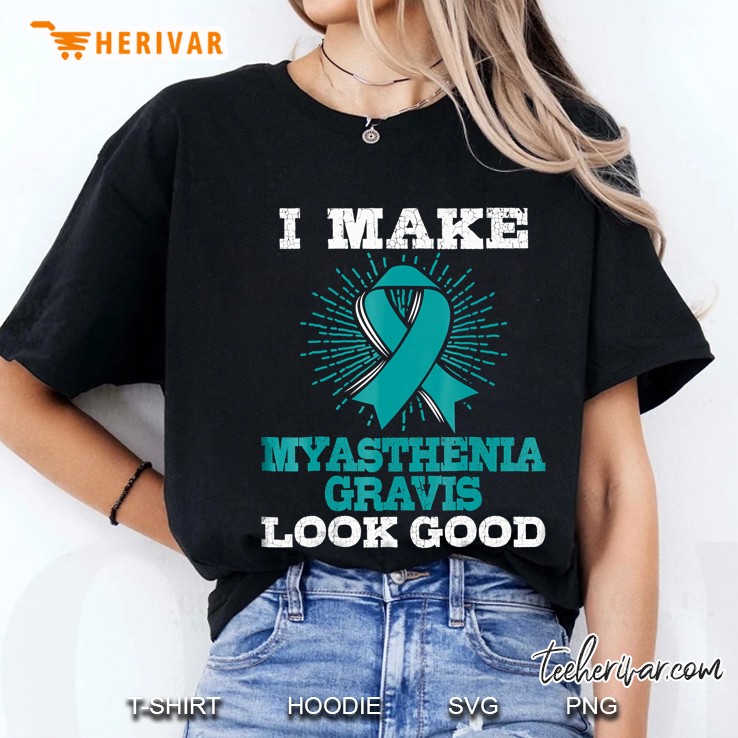 Gift For Mg Patients Myasthenia Gravis Awareness Ladies Tee