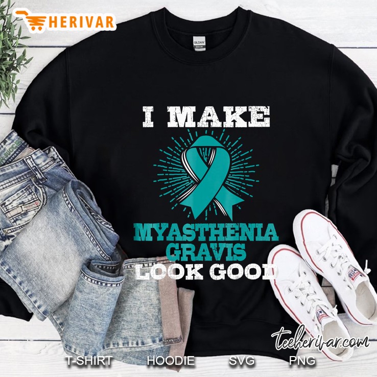 Gift For Mg Patients Myasthenia Gravis Awareness Sweatshirt