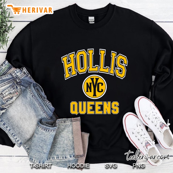 Hollis Nyc Varsity Style Amber Print Sweatshirt