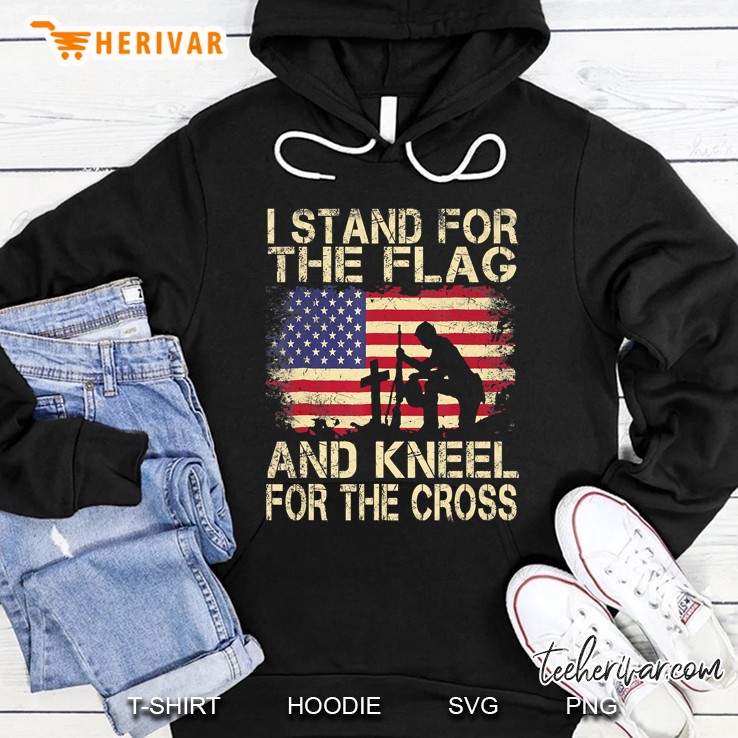 I Stand For The Flag And Kneel For The Cross Mugs