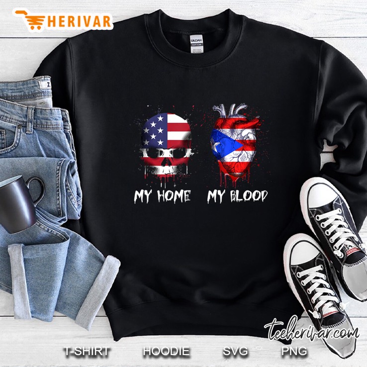 My Home My Blood Puerto Rico Shirt Mugs