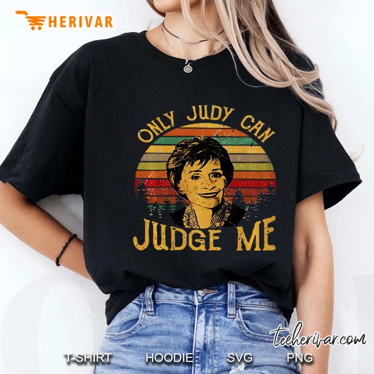 Retro Only Judy Can Judge Me Ladies Tee