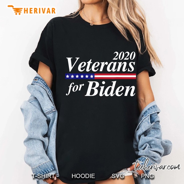 Veterans For Joe Biden 2020 Presidential Campaign Ladies Tee