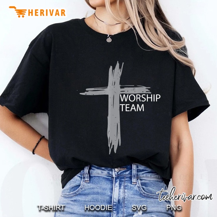 Worship Team Shirt For Church Choir And Christian Music Band Ladies Tee