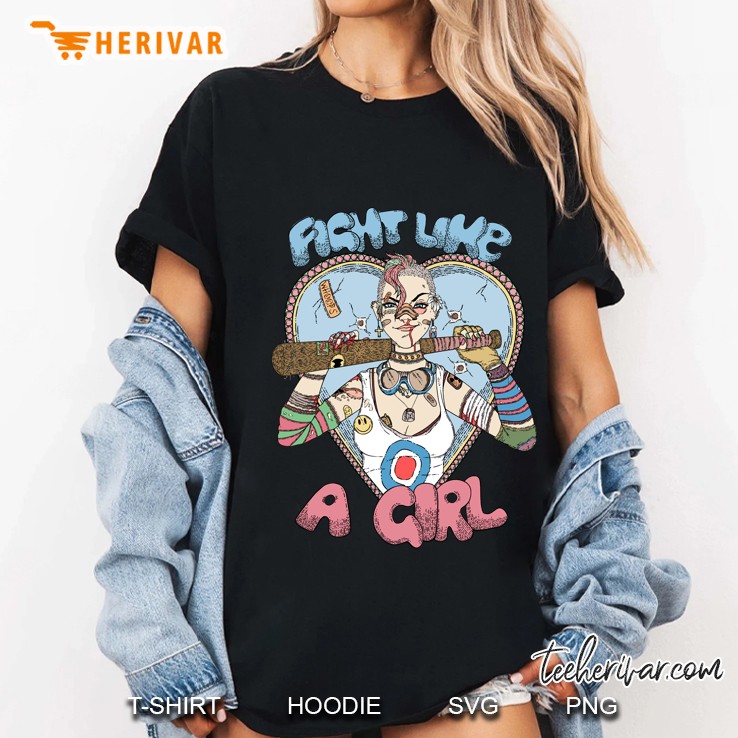 Fight Like A Girl Ladies Tee