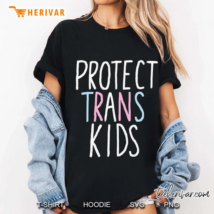 Protect Trans Kids Slim Fit Ladies Tee