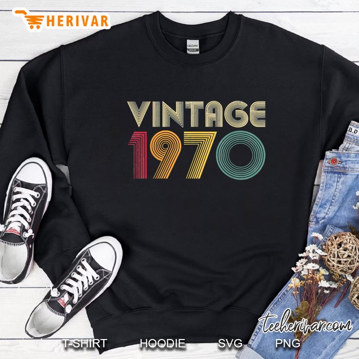 Retro 1970 50Th Birthday Gift Classic 50 Years Old Slim Fit Mugs