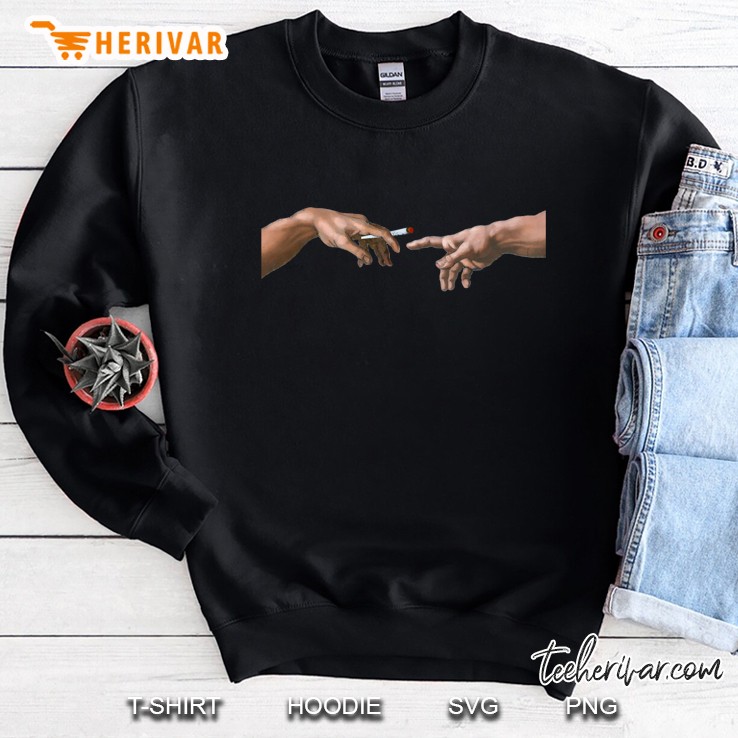 The Creation Of Adam - Join Pass Slim Fit Sweatshirt