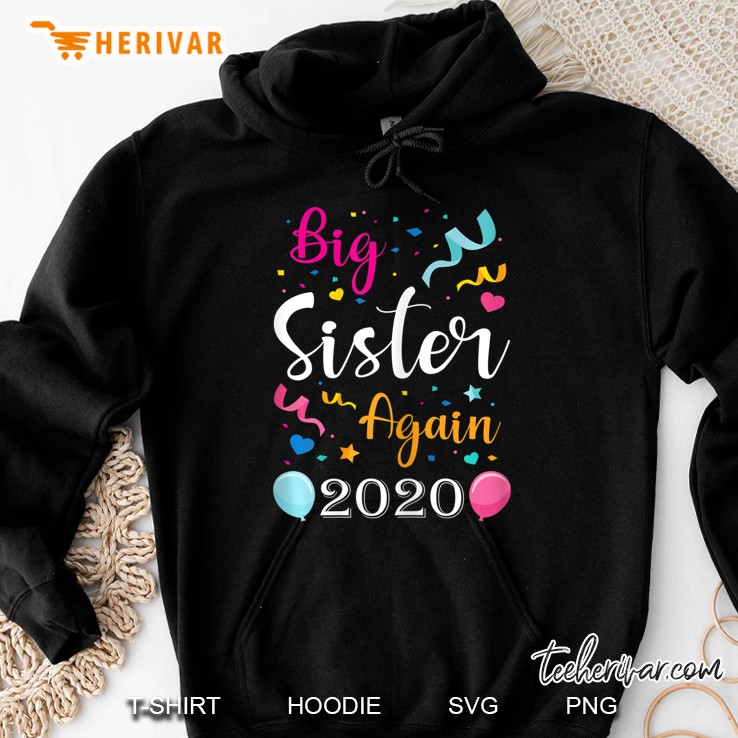 Big Sister Again 2020 Pregnancy Announcement Kids Siblings Mugs