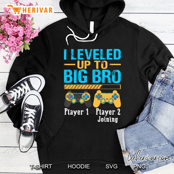 I Leveled Up To Big Bro!, Gamer New Brother Hoodie