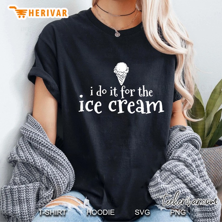 Ice Cream Summer Treats Gift Inspirational Tshirt Ladies Tee