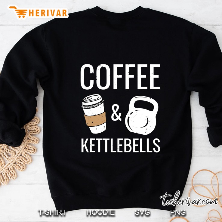 Kettlebells & Coffee Funny Hiit Fitness Workout Gym Mugs