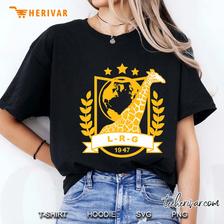 Mens Lrg Worldwide Giraffe Premium Ladies Tee