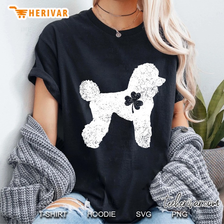Poodle Shamrock Pet Dog Lover St Patrick