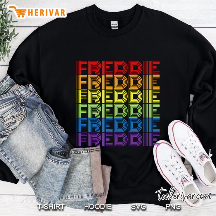 Retro Style Freddie Rainbow Sweatshirt