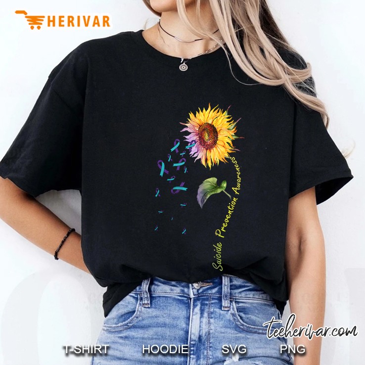 Suicide Prevention Awareness Sunflower Hoodie