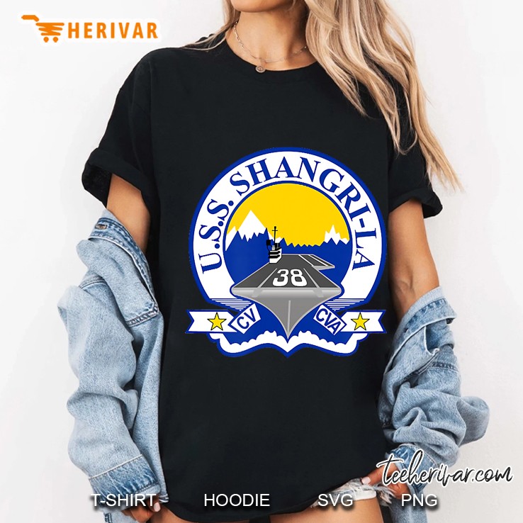 Uss Shangri-La Cv-38 Hoodie