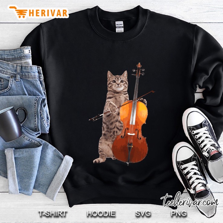 Cello Cat - Meowsicians Slim Fit Mugs