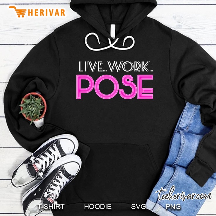 Live. Work. Pose. Classic Mugs