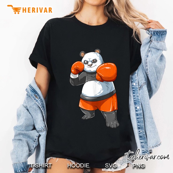 Boxing Panda Muay Thai Panda Tank Top Ladies Tee