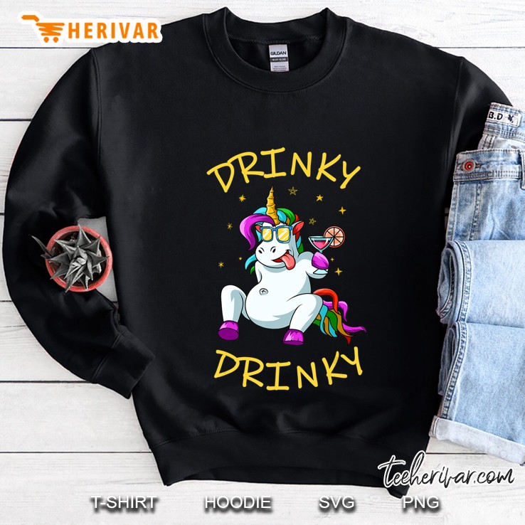 Drinky Drinky Drinking Unicorn Alcohol For Bachelor Sweatshirt