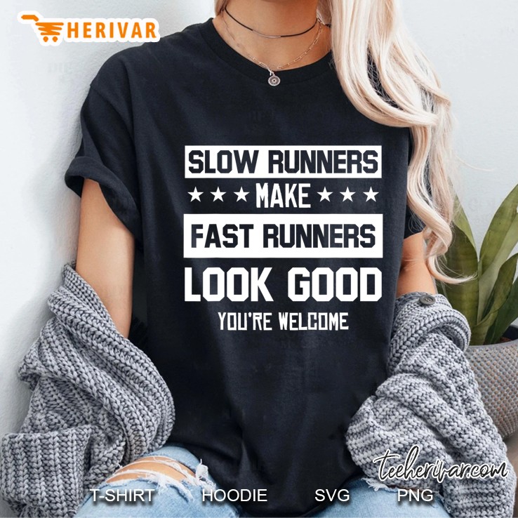 Funny Slow Runners - 5K Gifts For Runners Hoodie