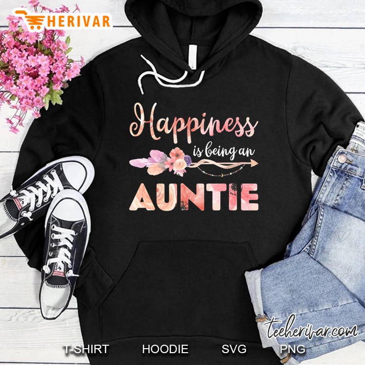 Happiness Is Being An Auntie Floral Mother's Day Gift Aunt Mugs