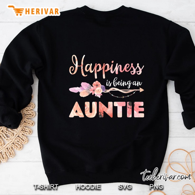 Happiness Is Being An Auntie Floral Mother's Day Gift Aunt Mugs