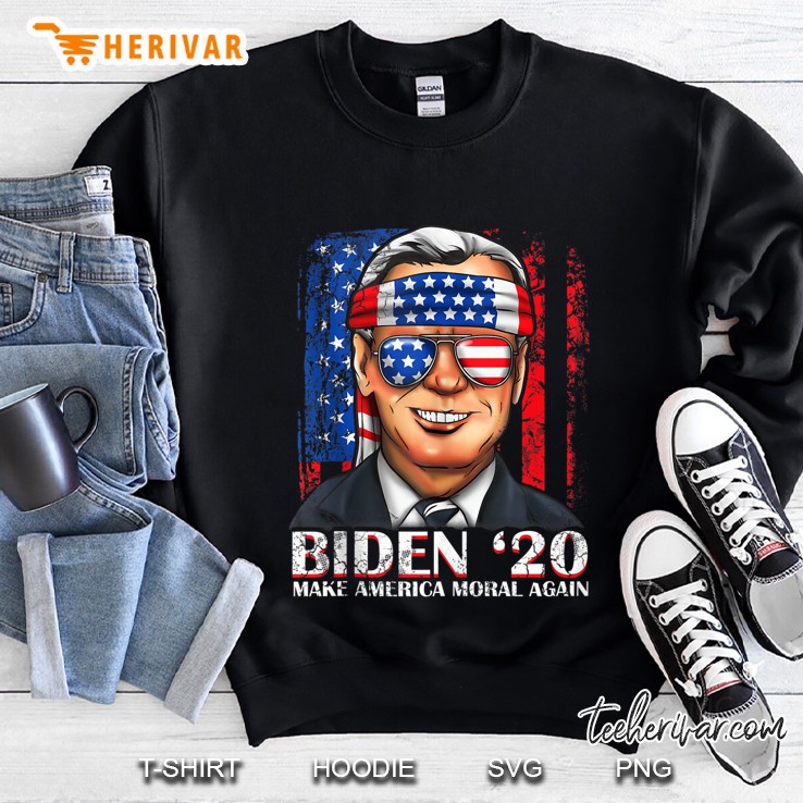 Joe Biden 2020 Election Make America Moral Again Usa Tank Top Sweatshirt