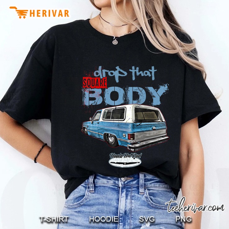 Lowered Dropped Slammed Squarebody Square Body Classic Truck Hoodie