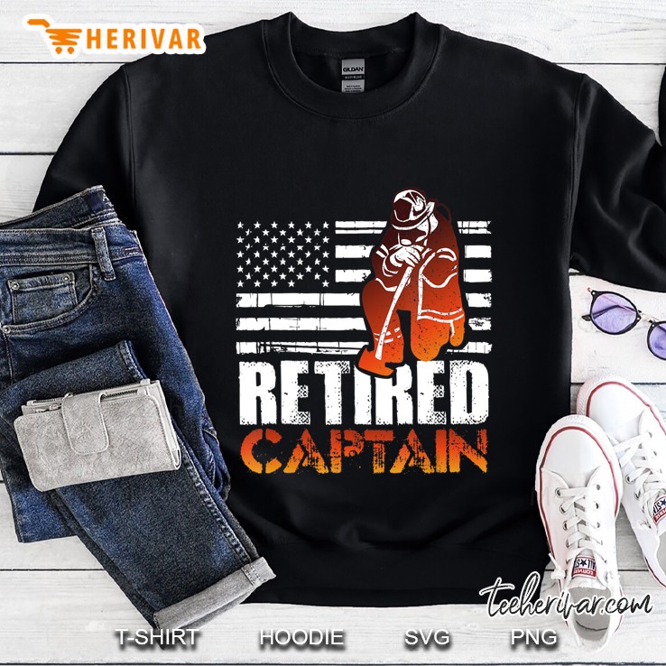 Retired American Firefighter Captain Retirement Gift Mugs