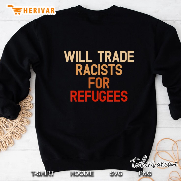 Retro Vintage Will Trade Racists For Refugees Anti-Trump Mugs