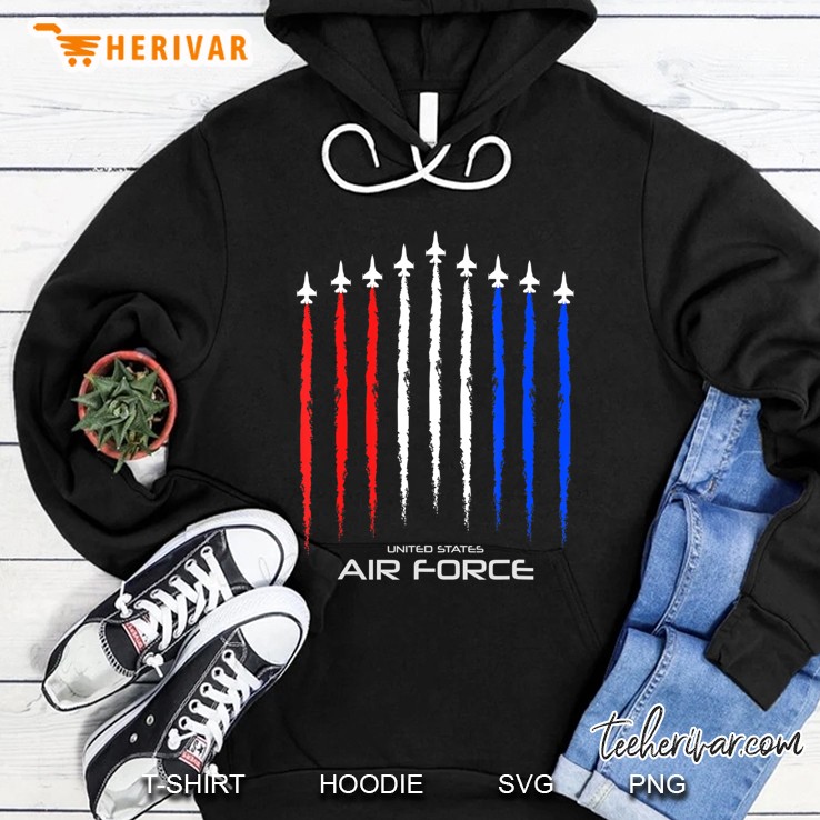 Veteran Shirt Red Blue White American Flag Air Force Flying Mugs