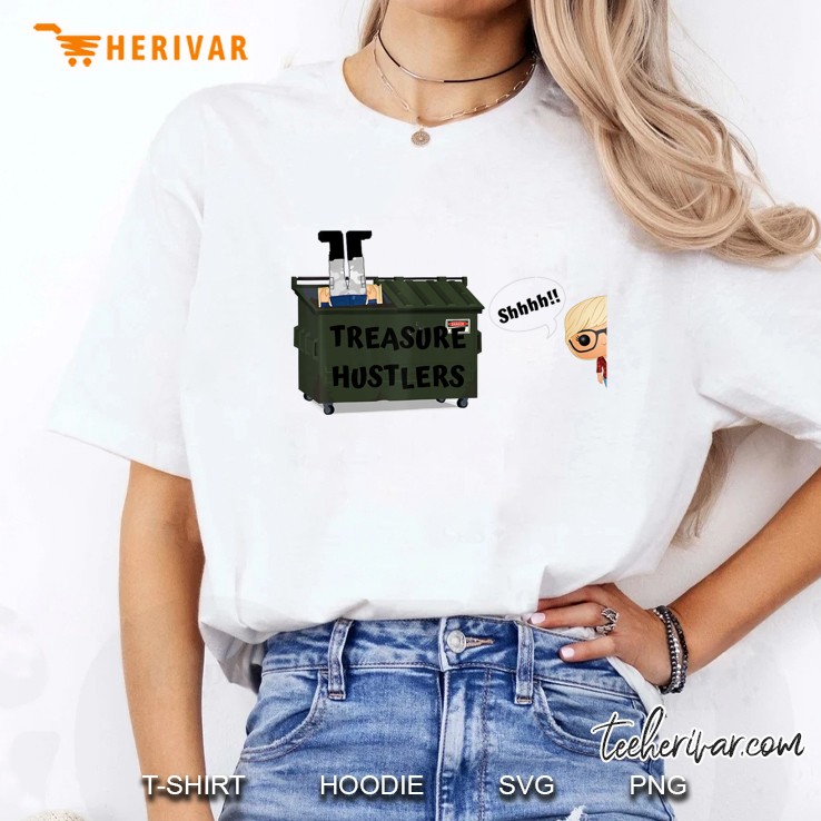 Funny Dumpster Diving Diver Fan Ladies Tee