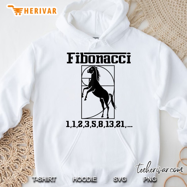 Funny Nerdy Fibonacci Racing Car Horse Gift Hoodie