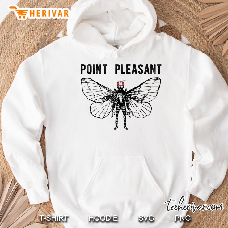 Point Pleasant Mothman , Cryptid Tee Apparel Hoodie