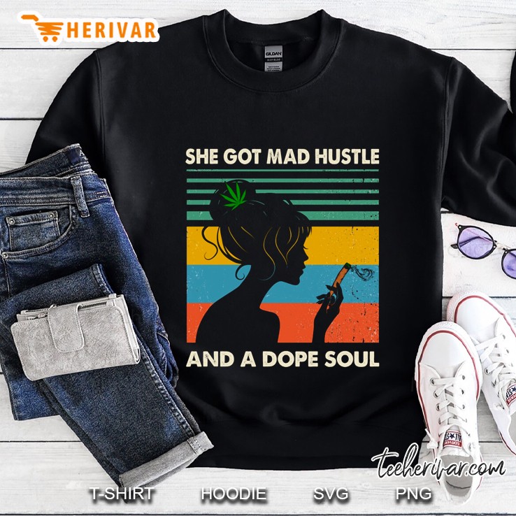 She Got Mad Hustle And A Dope Soul Vintage Version Mugs