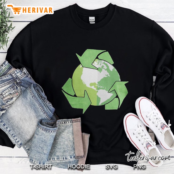 Earth Day Shirt Recycle Logo Vintage Recycling Men & Women Mugs