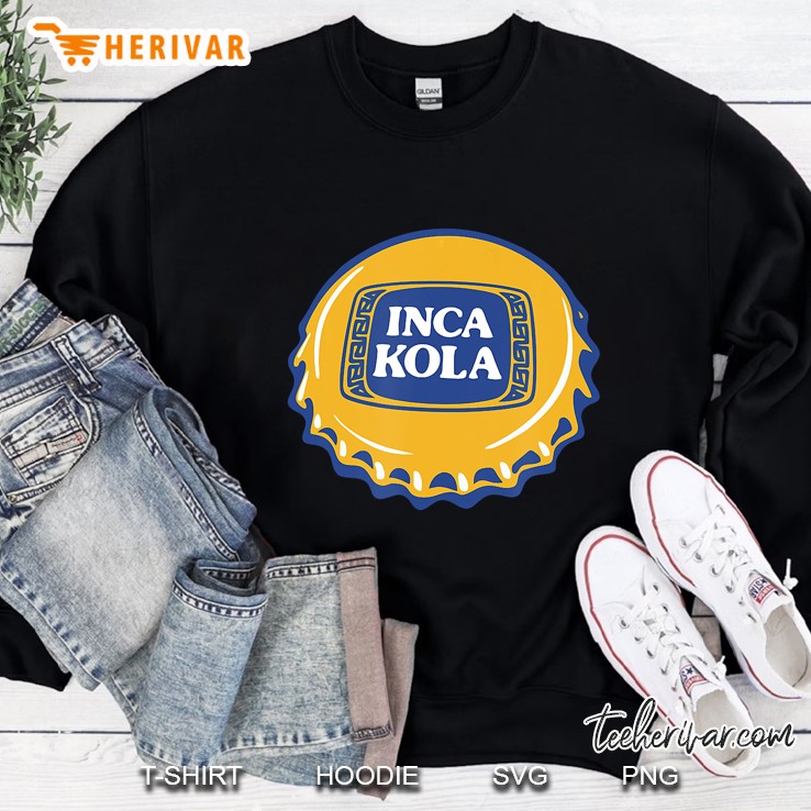 Inca Kola Peru Golden Kola Bubblegum Cream Soda Chap Sweatshirt