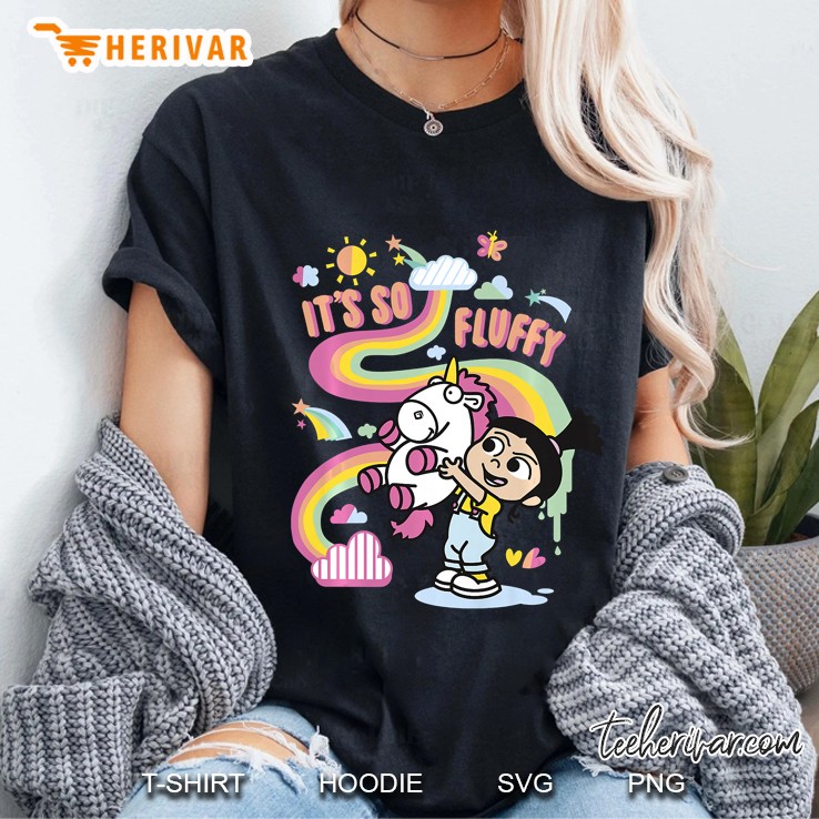 Kids Despicable Me Minions Agnes Unicorn Rainbow Premium Ladies Tee