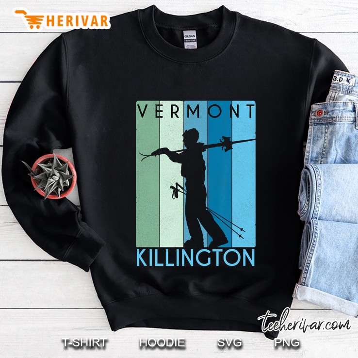 Killington Snow Ski Retro Vintage Vermon Sweatshirt
